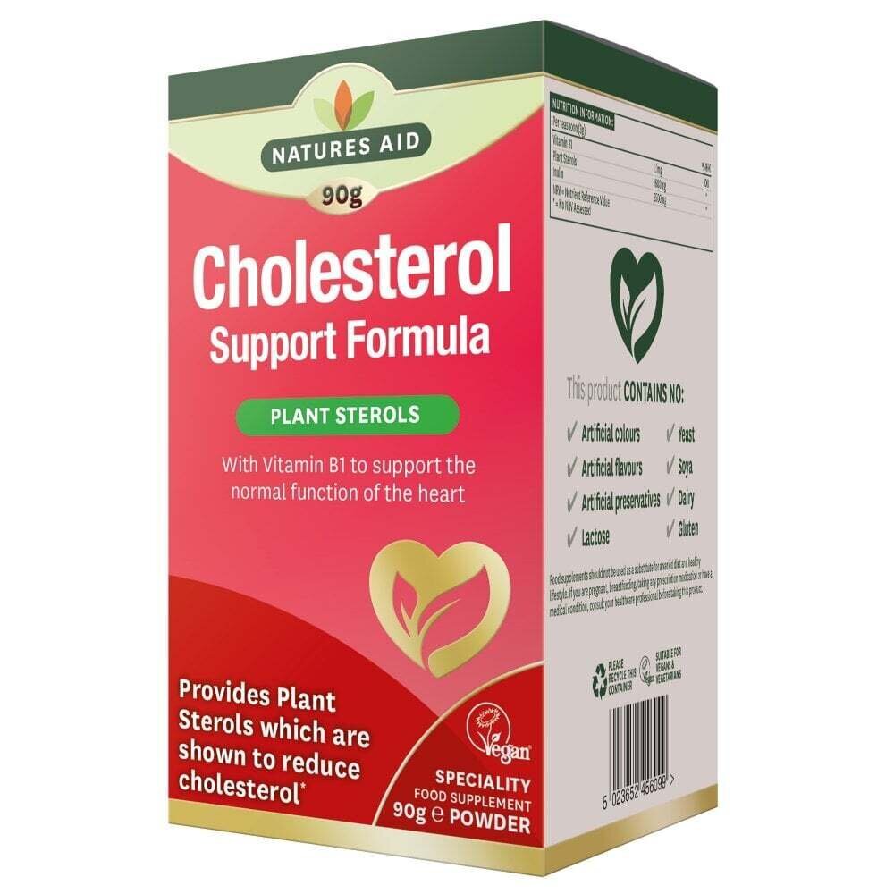Cholesterin-Unterstützungsformel 90g NaturesAid