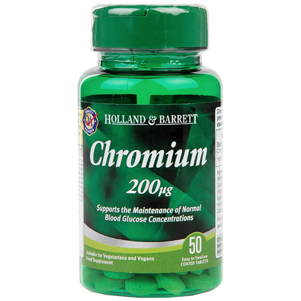 Chrom 200 µg – 50 Tabletten