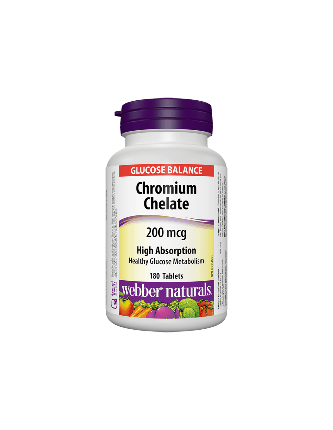 Chromchelat/Chrom (Chelat) 200 µg x 180 Tabletten