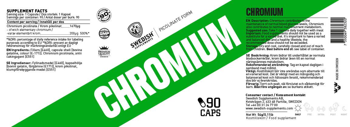 Chrom - 90 Tabletten