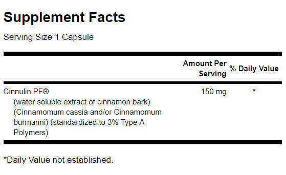 Cinnulin PF Zimtextrakt 150 mg – 120 Kapseln