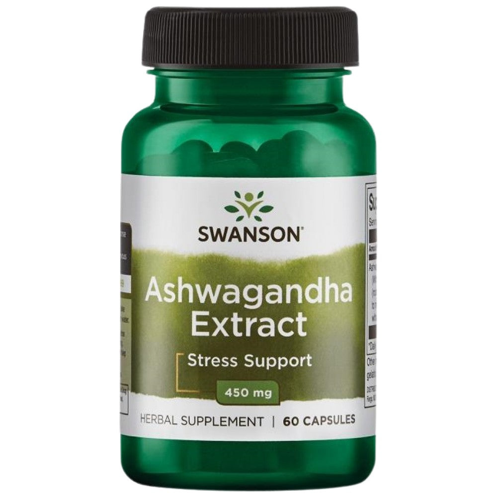 Ashwagandha -Extrakt 450 mg - 60 Kapseln