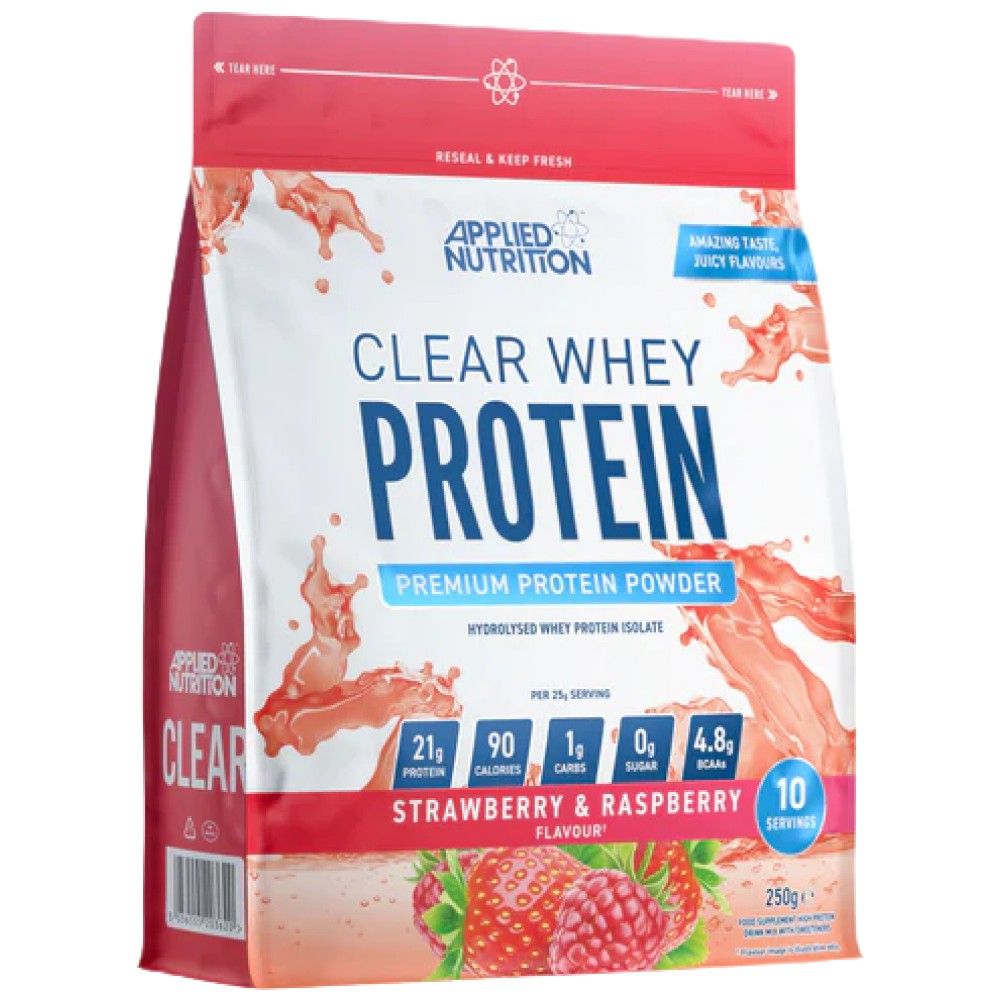 Klares Molkenprotein | Hydrolysiertes Molkenproteinisolat – 250 Gramm