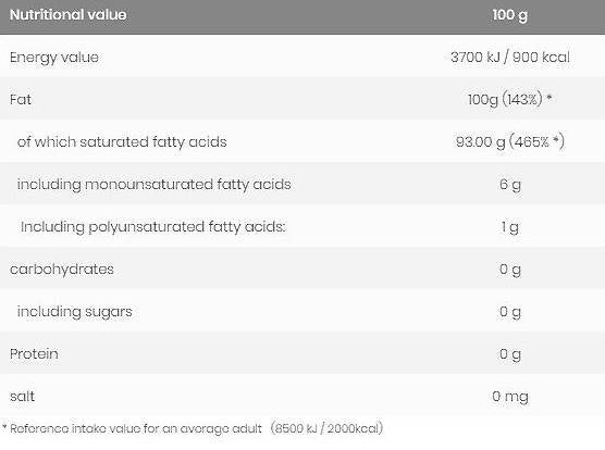 Kokosöl – 900 Gramm