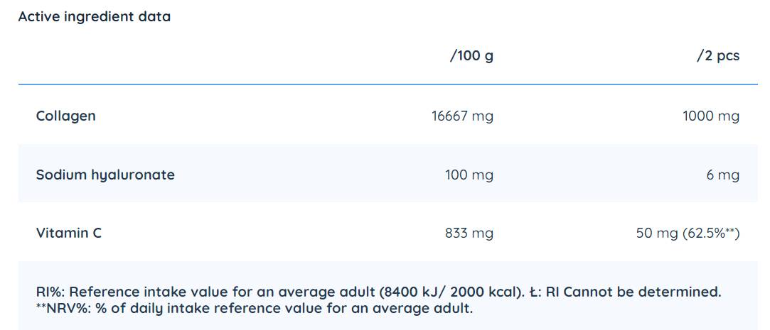 Kollagen-Gummis für Frauen – 60 Gummis