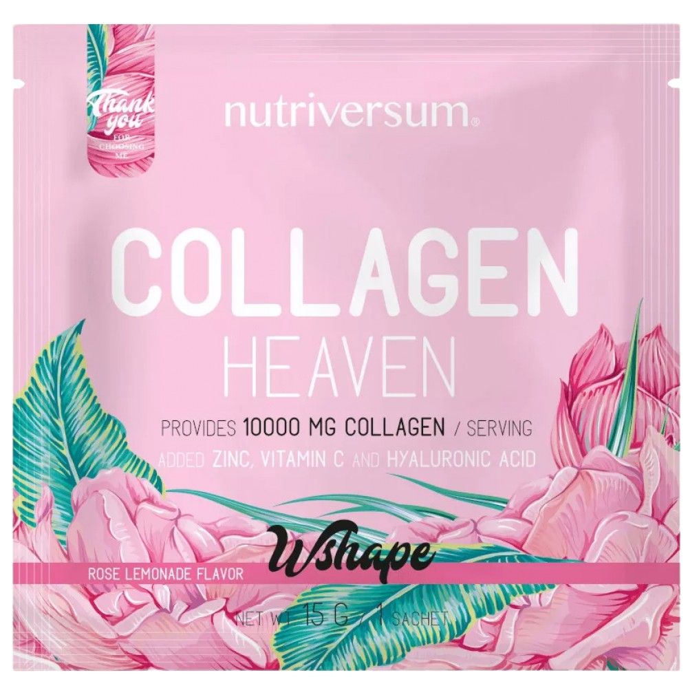 Kollagen-Himmel | hinzugefügtes Zink, Vitamin C und Hyaluronsäure – 15 Gramm