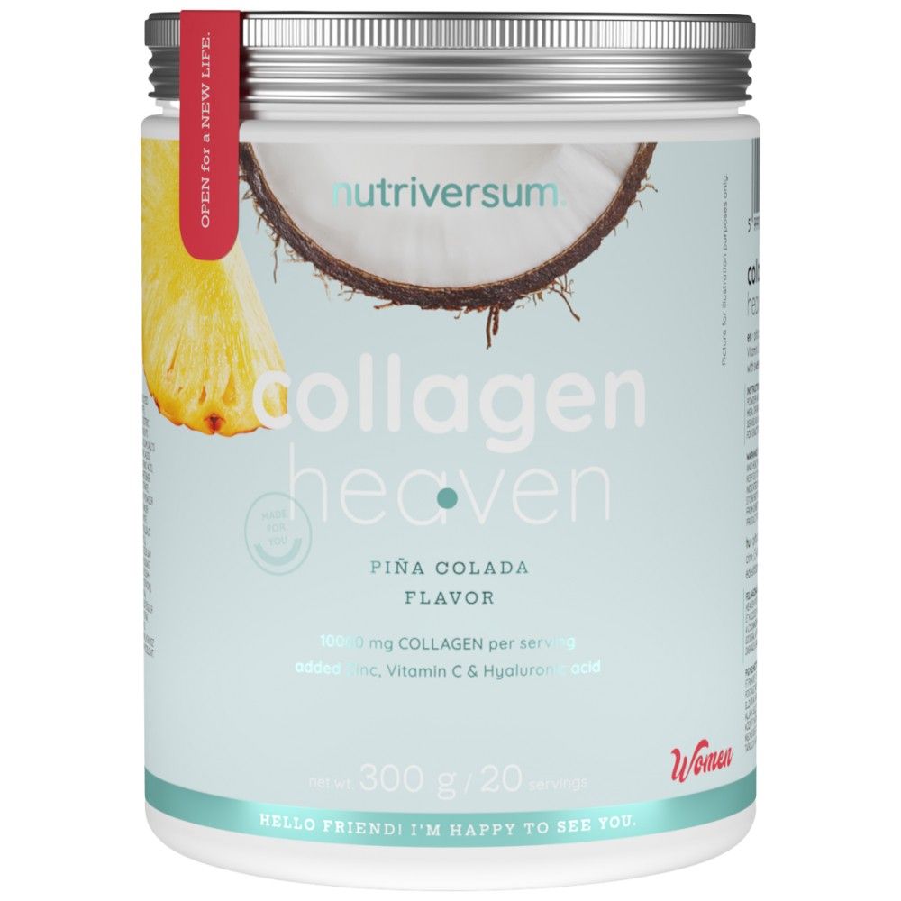 Kollagen-Himmel | hinzugefügtes Zink, Vitamin C und Hyaluronsäure – 300 Gramm