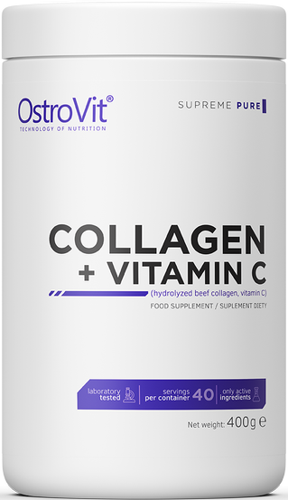 Kollagen + Vitamin C/Pulver – 400 Gramm