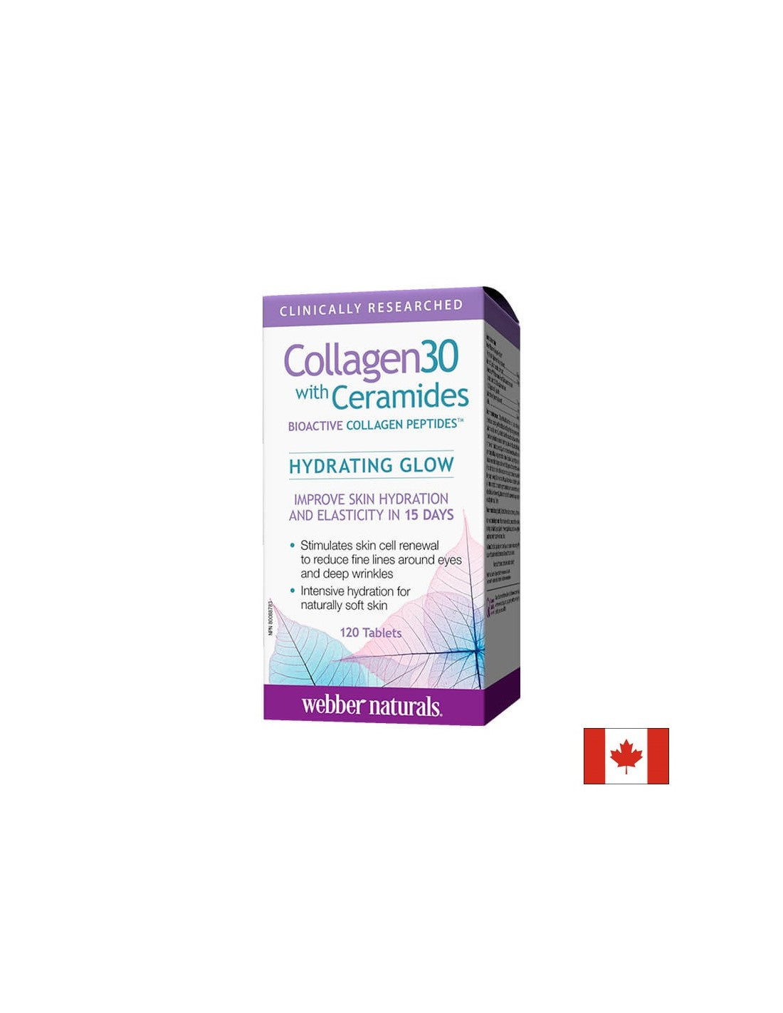 Collagen30® mit Ceramiden – Kollagen + Ceramide, 120 Tabletten <tc>Webber Naturals</tc>