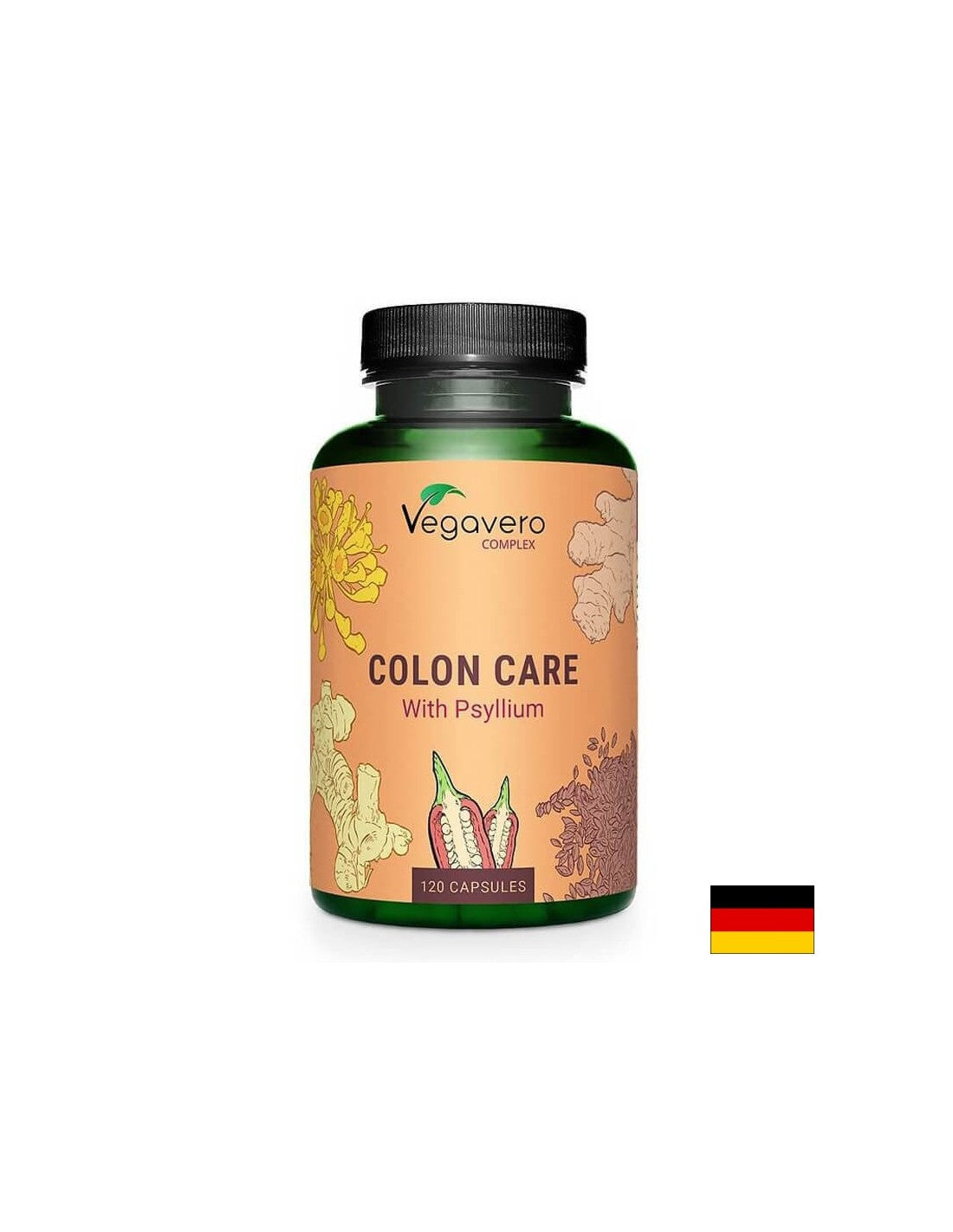 Darmpflege-Komplex/Darmentgiftung, 120 Kapseln, 100 % vegan <tc>Vegavero</tc>
