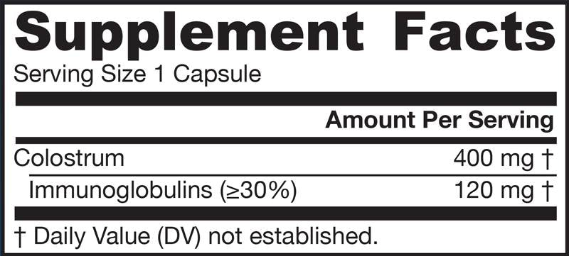 Colostrum Prime Life 400 mg – 120 Kapseln