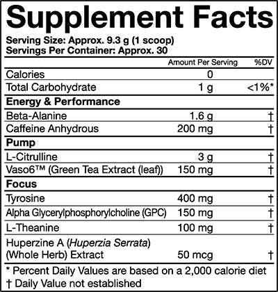 Combat Pre-Workout 273 Gramm