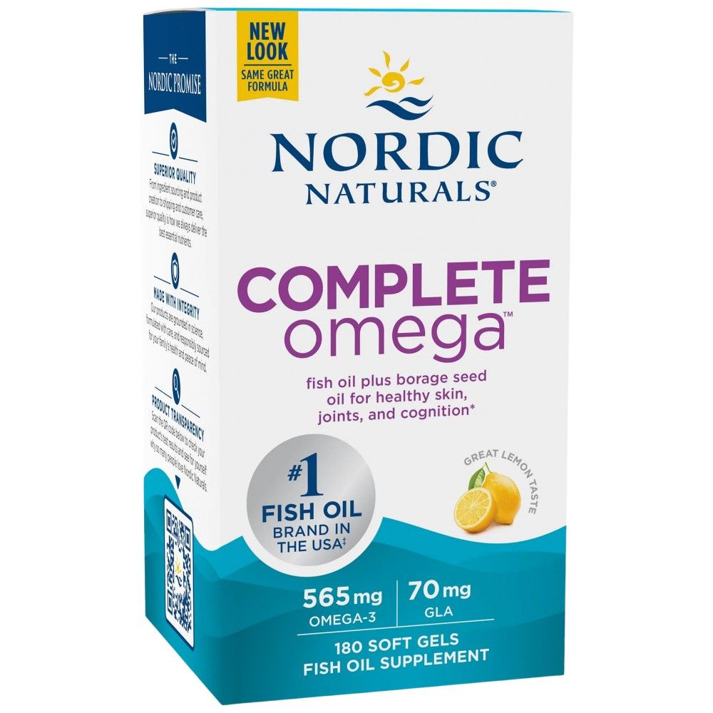 Komplettes Omega 565 mg – 180 Kapseln