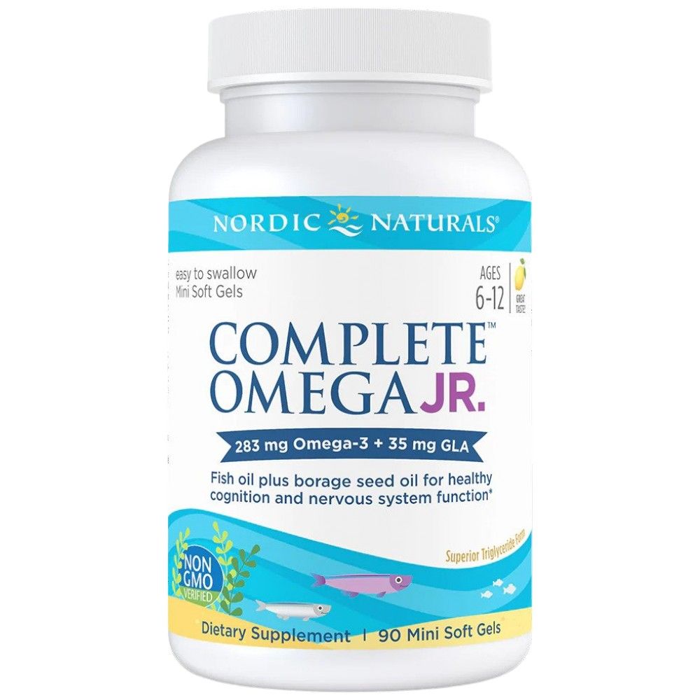 Komplettes Omega Junior 283 mg – 90 Gelkapseln