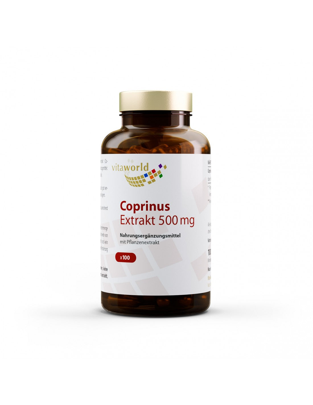 Coprinus-Extrakt/Coprinus 500 mg, 100 Kapseln