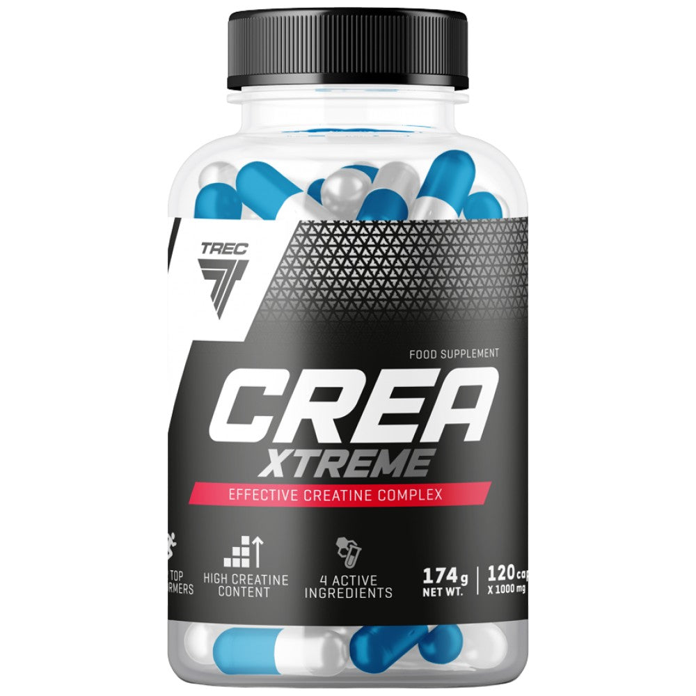Crea Xtreme | Kreatin-Matrix – 120 Kapseln