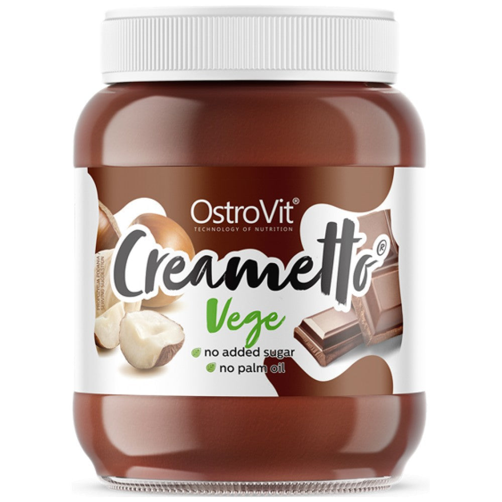 Creametto Vege/Proteinaufstrich/Schokoladen-Haselnuss 350 Gramm
