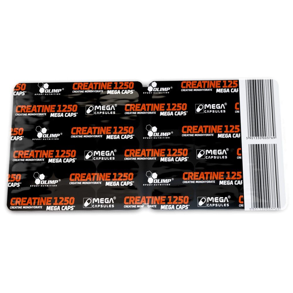 Kreatin Mega Caps 1250 - 30 Kapseln