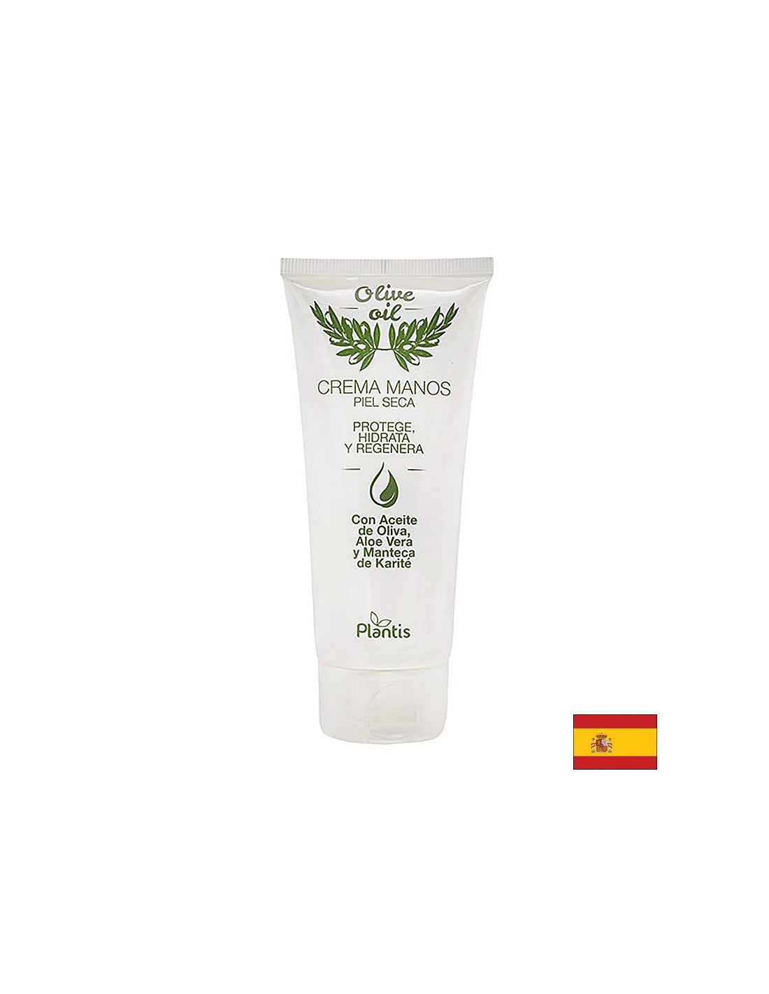 Feuchtigkeitsspendende Handcreme mit Sheabutter und Olivenöl – Crema manos Plantis®, 100 ml