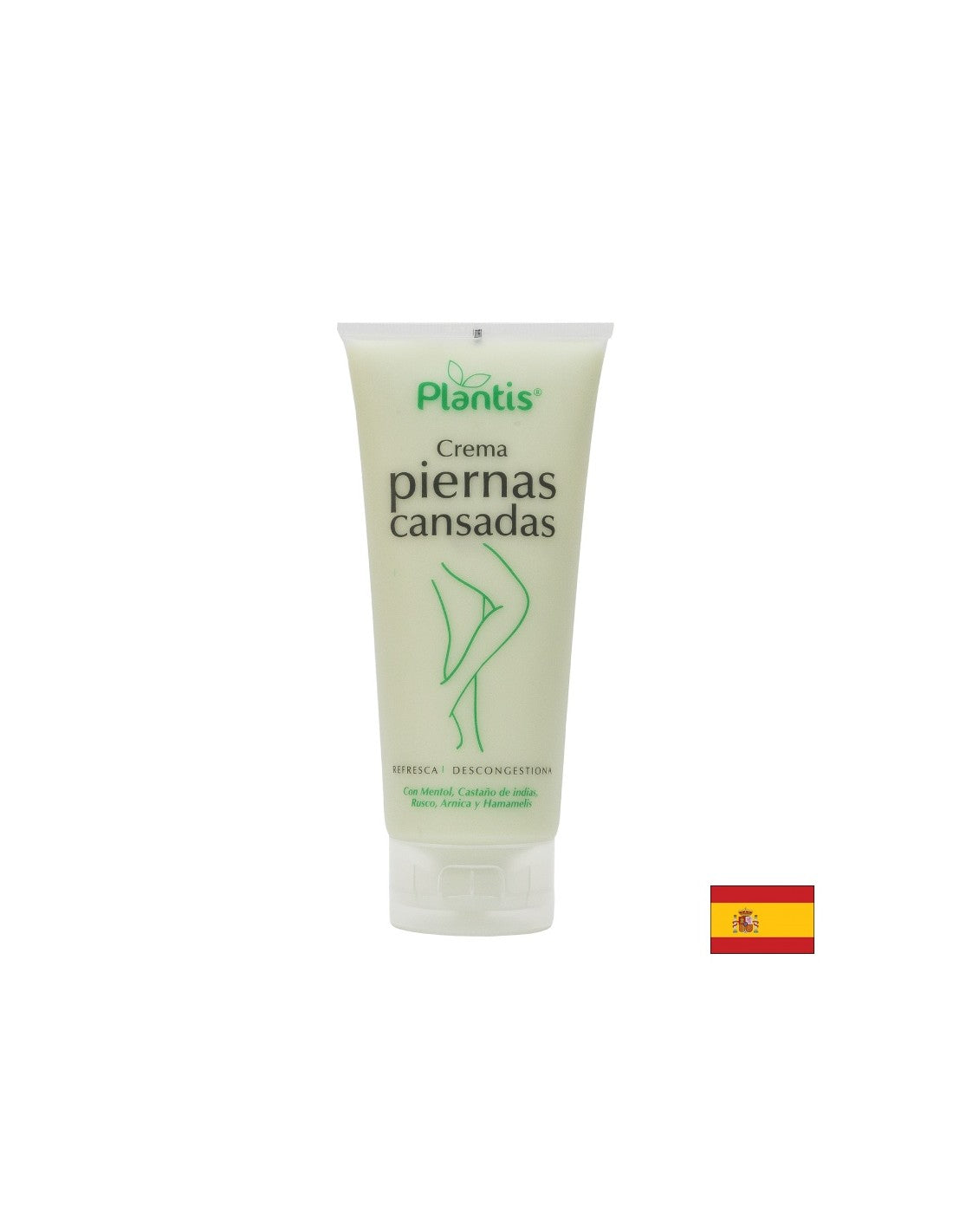 Kühlende Kräuter-Fußcreme – gegen Müdigkeit und Schweregefühl – Crema piernas cansadas Plantis®, 200 ml