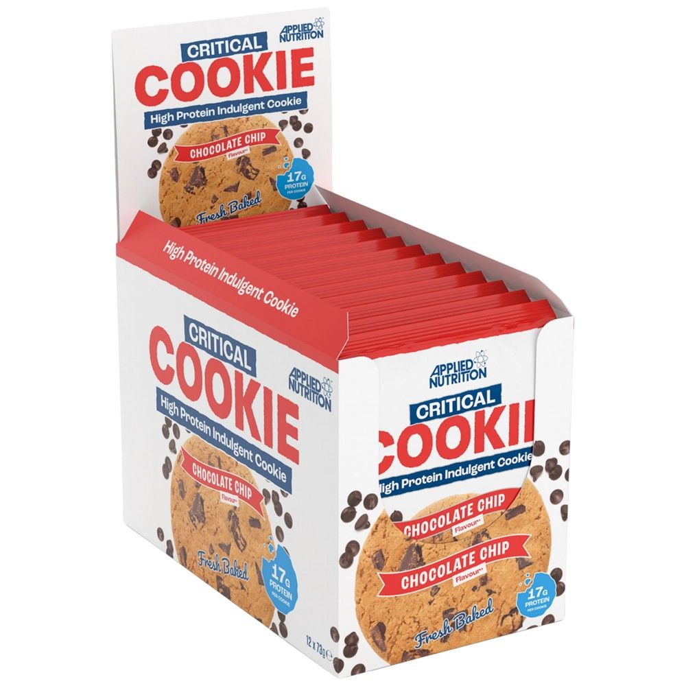 Kritischer Cookie | Hohe Protein -kräftiger Keks - 12 x 85 Gramm