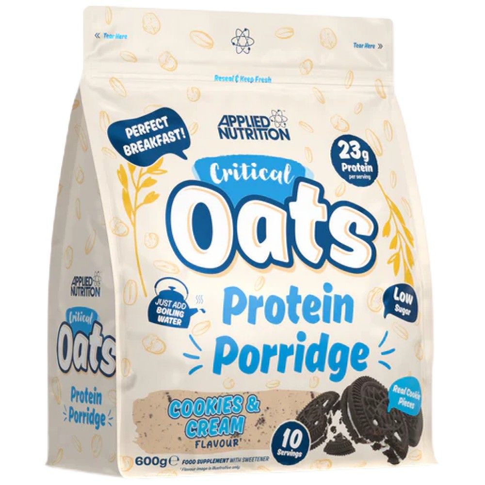 Kritischer Hafer | Protein-Porridge-Pulver – 600 Gramm