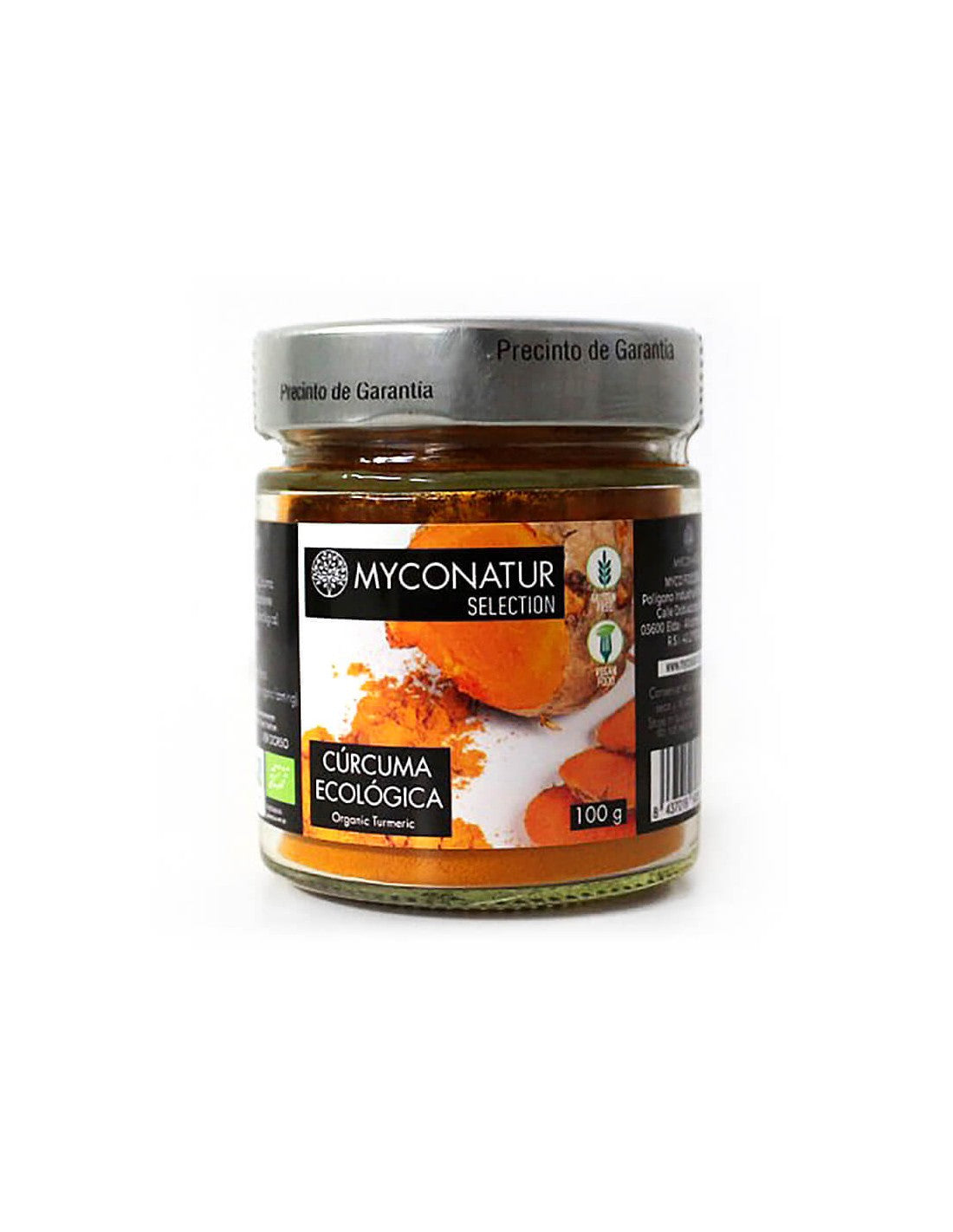 Bio-Kurkumapulver (Wurzel) – Curcuma, Bio, 100 g <tc>Myconatur</tc>