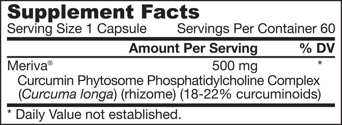 Curcumin Phytosom 500 mg | Meriva® - 120 Kapseln