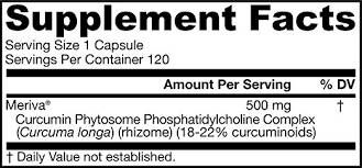 Curcumin Phytosom 500 mg | Meriva® - 120 Kapseln