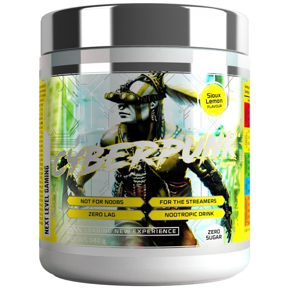 Cyberpunk/Nootropic Gaming Energizer – 340 Gramm