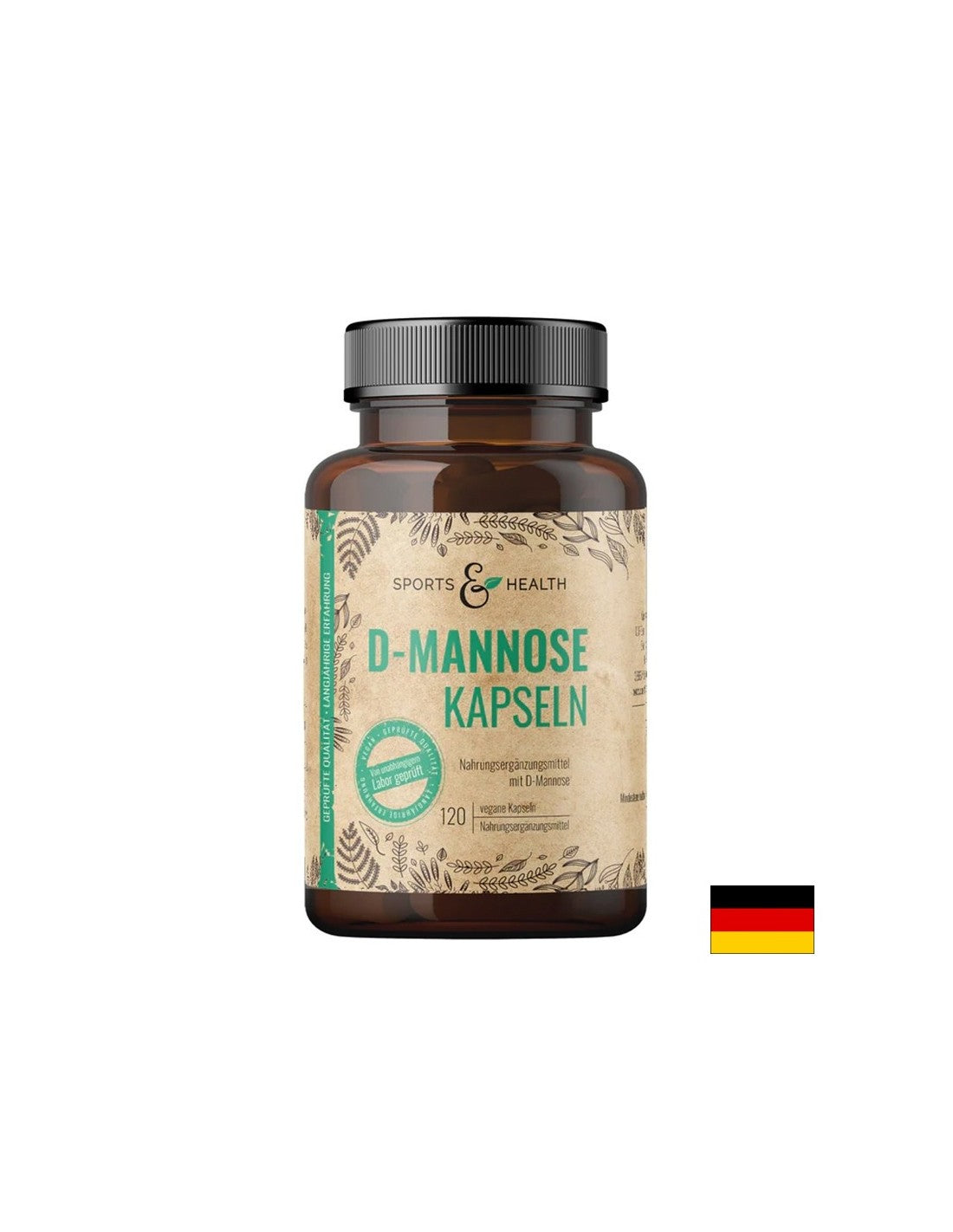 Harngesundheit – D-Mannose, 750 mg x 120 Kapseln