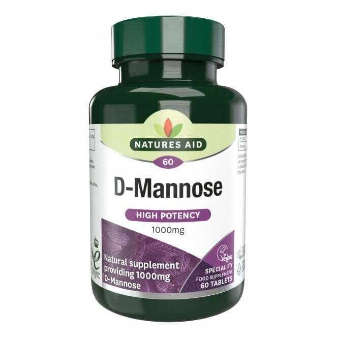D-Mannose (D-Mannose) 1000 mg 60 Tabletten NaturesAid