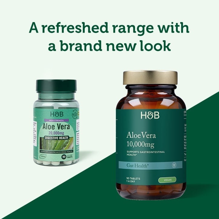 Aloe Vera Gel 20000 mg 90 Tabletten HOLLAND & BARRETT