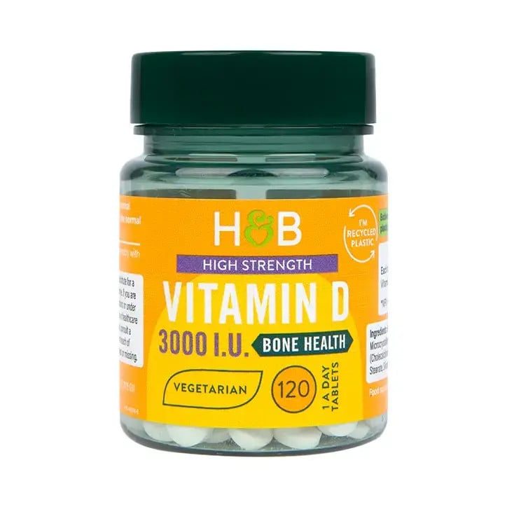 Vitamin D (Vitamin D 3000 IU) 75MCG 120 Tabletten Holland & Barrett