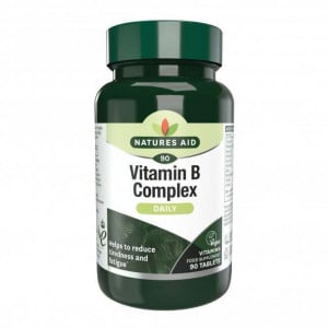 Vitamin B-Komplex (Vitamin B-Komplex) 90 Tabletten NaturesAid