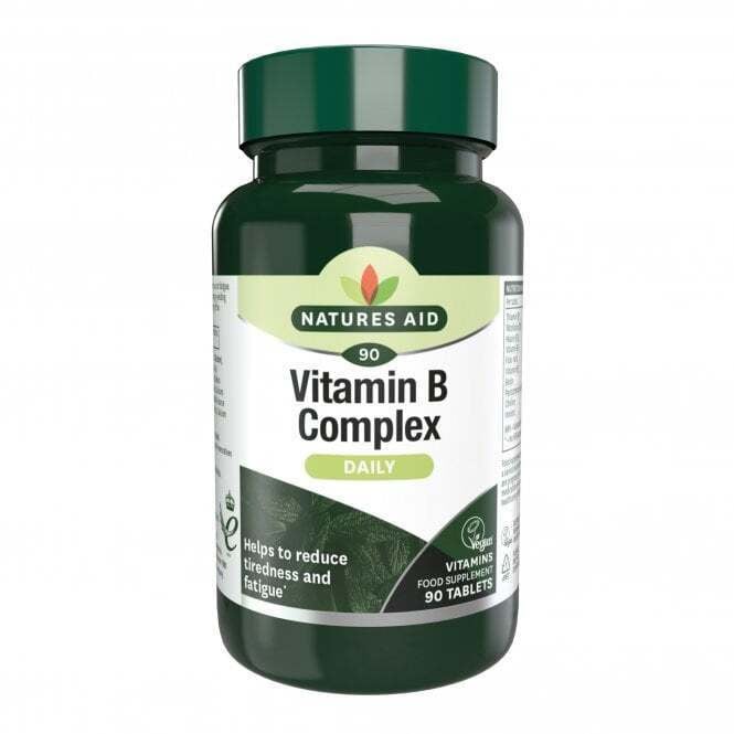 Vitamin B-Komplex (Vitamin B-Komplex) 90 Tabletten NaturesAid