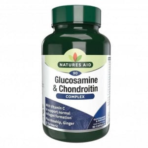 Glucosamin- und Chondroitin-Komplex (Glucosamin- und Chondroitin-Komplex) 90 Kapseln NaturesAid