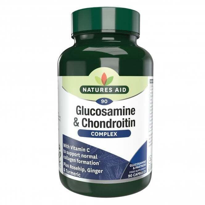Glucosamin- und Chondroitin-Komplex (Glucosamin- und Chondroitin-Komplex) 90 Kapseln NaturesAid