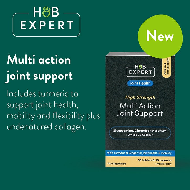 Expertenformel für gesunde Gelenke (Multi Action Joint Support) 90 Tabletten und 30 Kapseln HOLLAND & BARRETT
