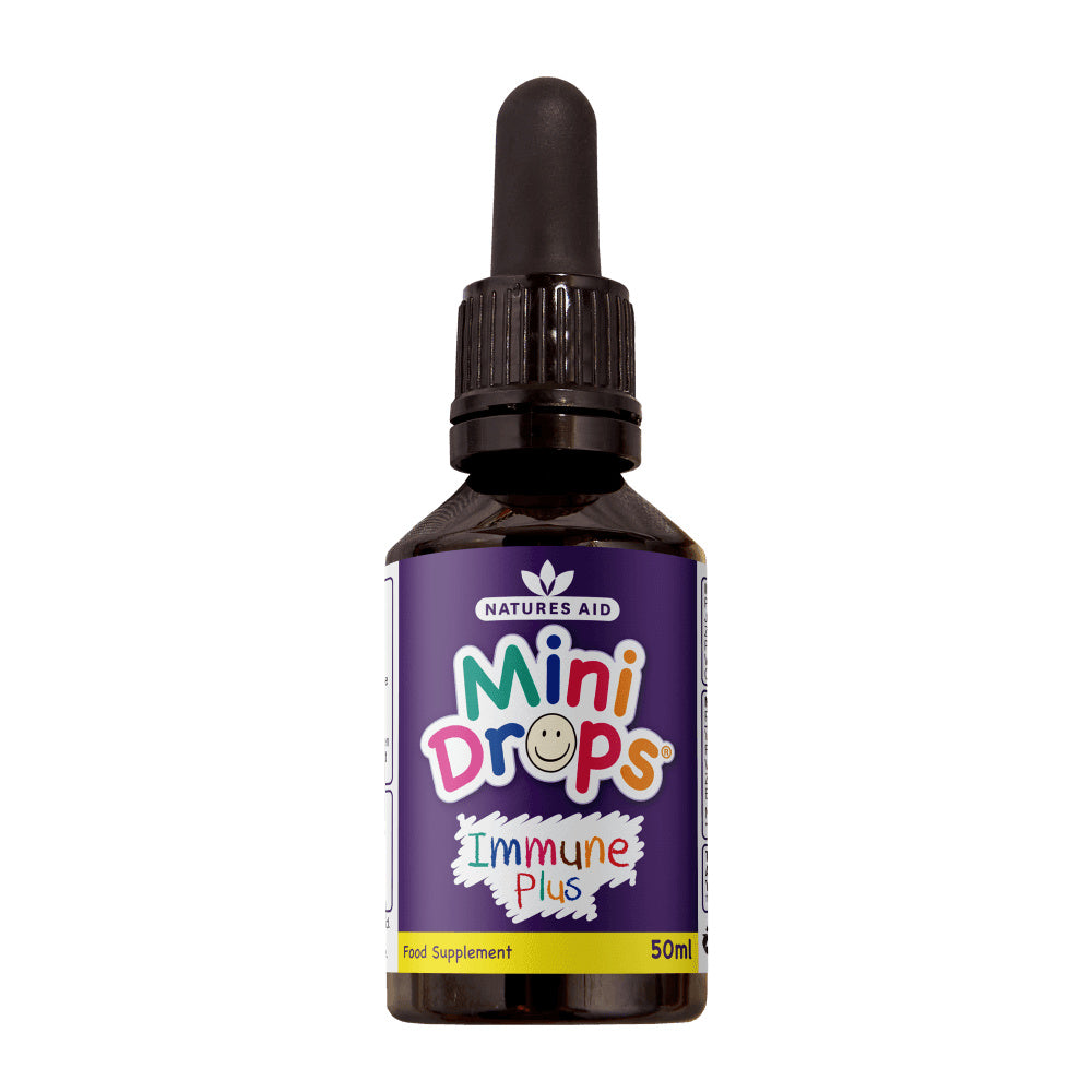 Immunformel mit Holundertropfen für Kinder (Mini Drops Immune Plus) 50 ml NaturesAid