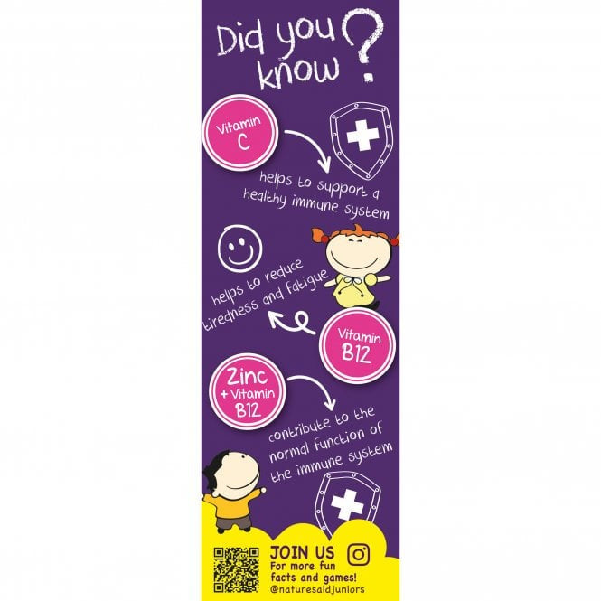 Immunformel mit Holundertropfen für Kinder (Mini Drops Immune Plus) 50 ml NaturesAid