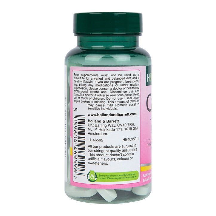 Calciummagnesium und Vitamin D (Calcium, Magnesium & Vitamin D) 60 Tabletten HOLLAND & BARRETT
