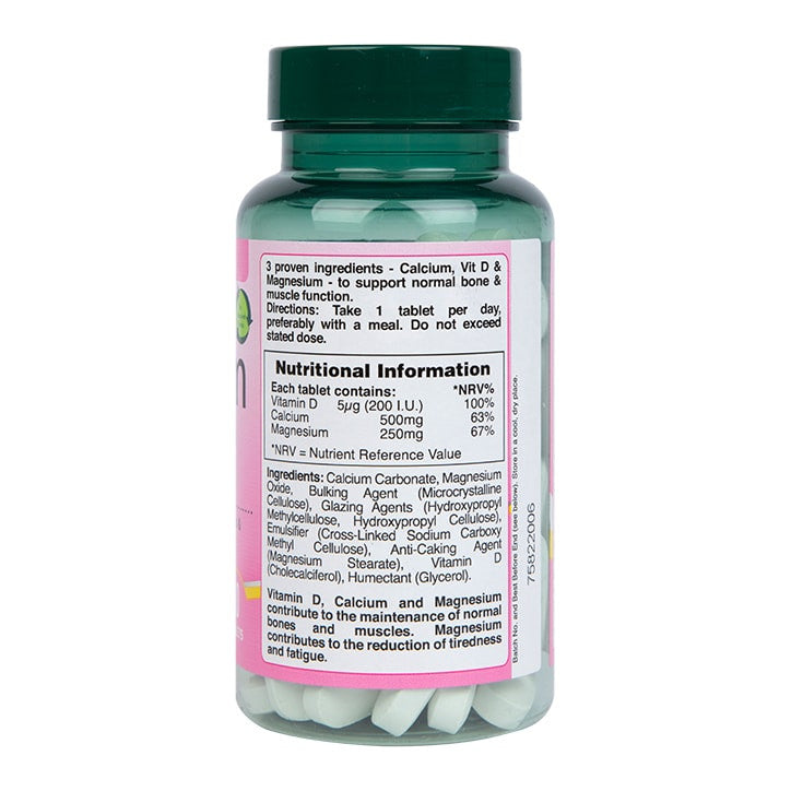 Calciummagnesium und Vitamin D (Calcium, Magnesium & Vitamin D) 60 Tabletten HOLLAND & BARRETT