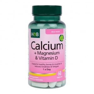 Calciummagnesium und Vitamin D (Calcium, Magnesium & Vitamin D) 60 Tabletten HOLLAND & BARRETT