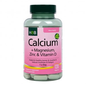 Kalzium, Magnesium, Zink und Vitamin D (Kalzium, Magnesium, Zink und Vitamin D) 120 Tabletten HOLLAND & BARRETT