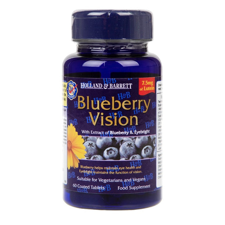 Blueberry Vision – 60 Tabletten