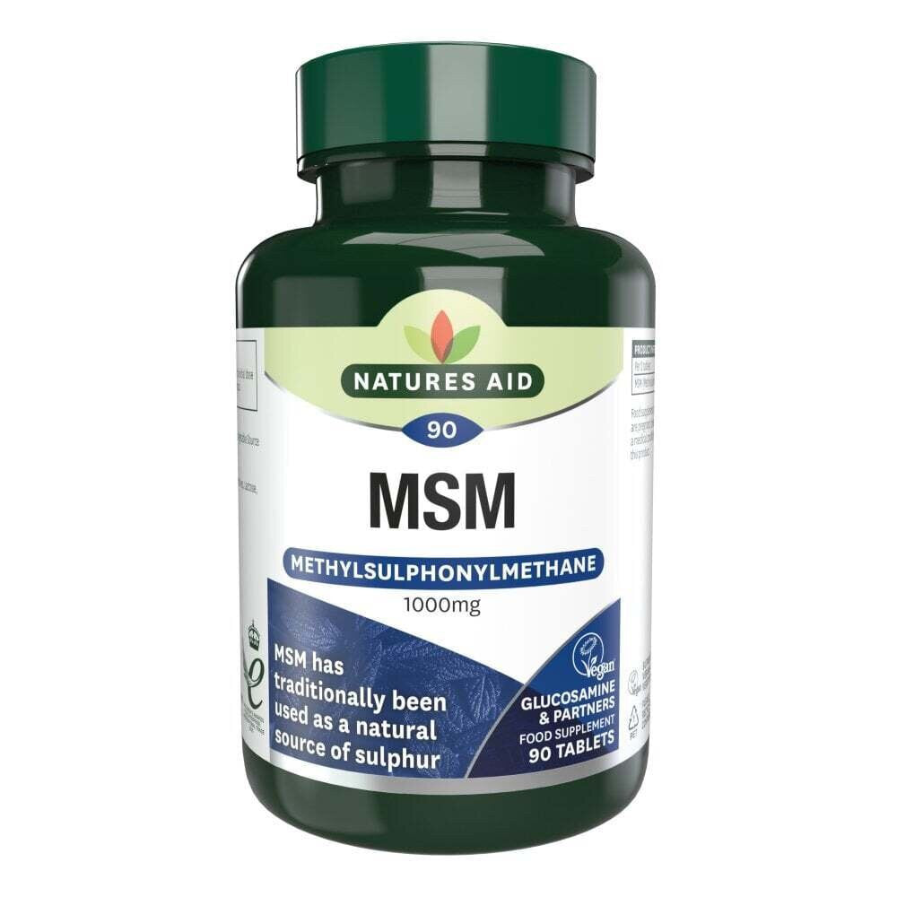 Methylsulfonylmethan MSM (Methylsulfonylmethan MSM) 1000 mg 90 Tabletten NaturesAid
