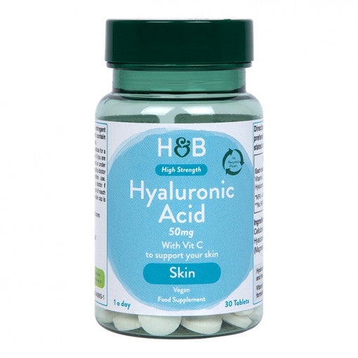 Hyaluronsäure 50 mg 30 Tabletten HOLLAND & BARRETT