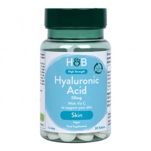 Hyaluronsäure 50 mg 30 Tabletten HOLLAND & BARRETT