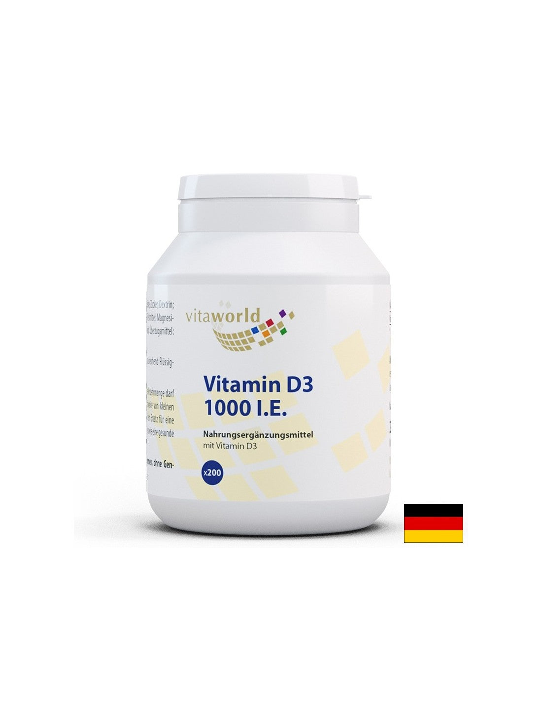 Immunität – Vitamin D3, 1000 IE/25 µg x 200 Tabletten